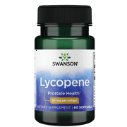 Swanson Dietary Supplements Lycopene 20 mg Softgel 60ct
