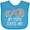 Turquoise, variant on Inktastic My Papa Grandpa Loves Me Boys or Girls Baby Bib