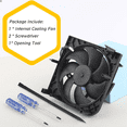thumbnail image 7 of Xbox Series S Internal Cooling Fan Replacement Fan Cooler for Xbox Series S Console CPU Cooling Fan with Repair Tools, 7 of 7