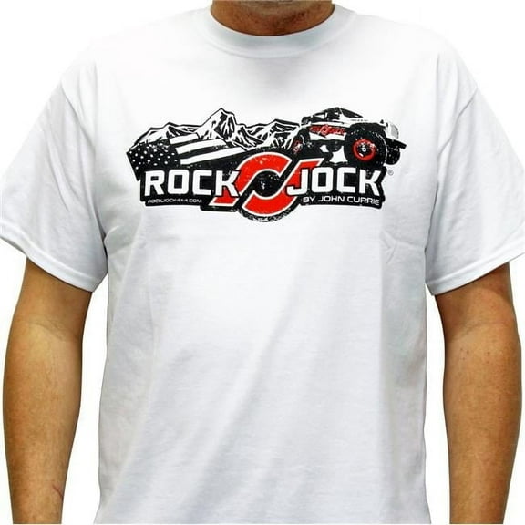 Men T-Shirt, White - 2XL