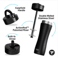 thumbnail image 2 of SHAKER PERFECT LUMA STAINLESS 22 OZ BLACK, 2 of 2