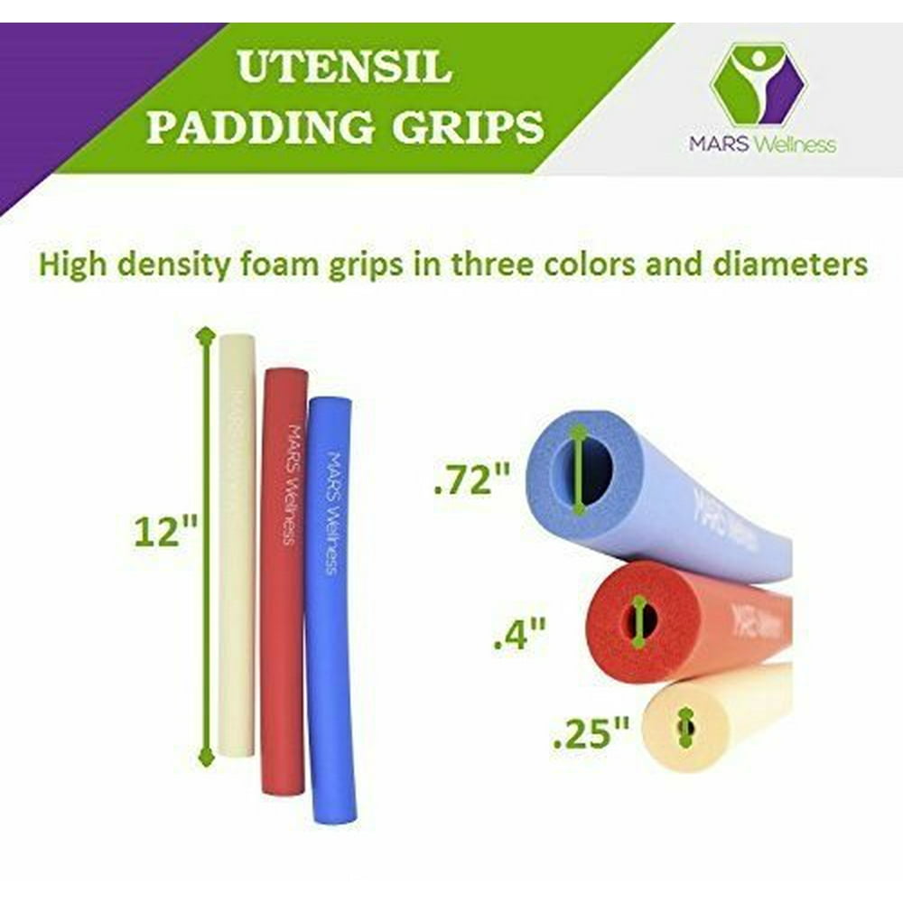 NEW Super Easy Grip Foam Tubing for Utensil Handles Slip Resistant 3 sizes
