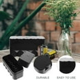 thumbnail image 3 of Miangastore Étui en Plastique Durable pour Rangement Contient 10 Rouleaux Noir Grande Capacité Léger Portable, 3 of 8