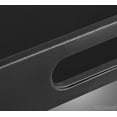 thumbnail image 7 of Home Redefined 17.5”x12” Rectangle Classic Faux Leather Decorative Serving Tray with Handles, Black, 7 of 7