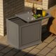 thumbnail image 2 of JJUN Brixton Tray Table - 2-in-1 Outdoor Side Table with Storage and Tray for Patio/Porch | Durable All-Weather Resistant | Classic & Functional, 2 of 18