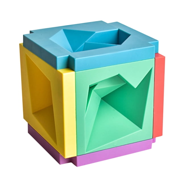 3D Tridimensional Tangram Espacio Pensamiento Entrenamiento Inteligencia Rompecabezas Juguete geométrico Wmkox8yii HAHFKSH1602