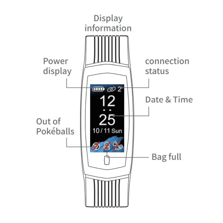 Brook Auto Catch Watchic Plus For Pokemon Go - Black