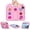 Pink, variant on Cute Kids Case for Apple iPad Air 11 Inch M4 M3 M2/ iPad Pro 11 Inch 2024, DIY Figures Design Kickstand EVA Lightweight Handle Case Shockproof Cover for iPad Air 11" 2026/2025/2024/ Pro 11 2024
