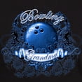 thumbnail image 3 of CafePress - Bowling Grandma (Blue) Dark T Shirt - Men's Classic Graphic Cotton T-Shirt, 3 of 4