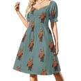 thumbnail image 2 of Vestido de manga corta Wicket vestidos de playa vestidos de ceremonia Vestido, 2 of 7