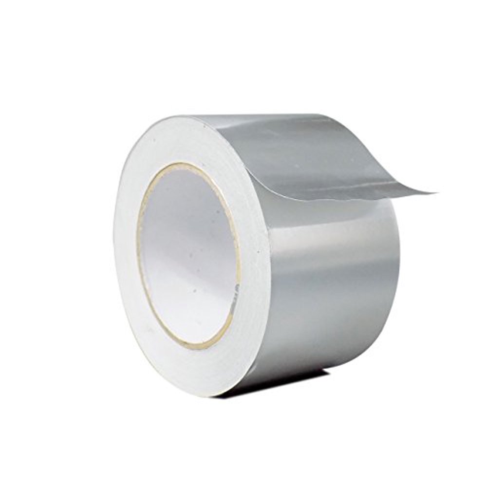 WOD AF12R Aluminum Tape/Aluminum Foil Tape 3 inch x 150 feet (2.8