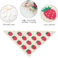 thumbnail image 3 of 2Pcs Crochet Bandana Head Kerchief Knitted Hair Scarves Crochet Hair Kerchief Tie Bcak Headwrap Floral, 3 of 5