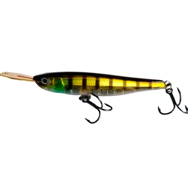 Sinking Pencil Lure, Riser bait 007R, Metal Lip Wobbler, Bass Jerkbait, Minnow Wobbler, illex Riserbait 007R Lure G 70mm