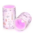 thumbnail image 7 of Yayeee Flameless Candles with Remote Flickering Battery Operated Multi Color Changing, Garden Pattern, 7 of 7