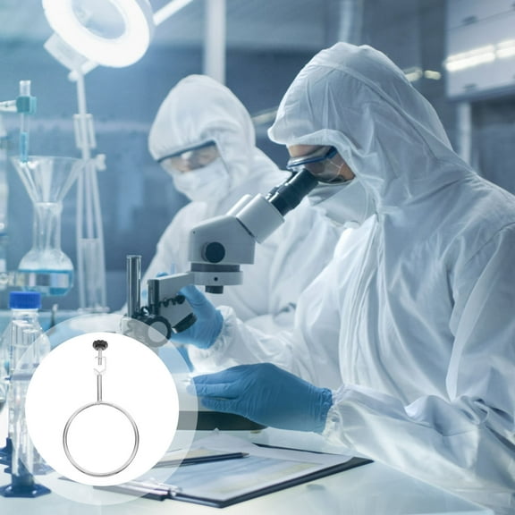 Hemoton Iron Ring Chemistry Stands Support Lab Stand Supports Precise Experiments Laboratory Retort Support Rings For Schools And Laboratories