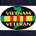 thumbnail image 3 of CafePress - Vietnam Veteran Women's Long Sleeve Dark T Shirt - Women's Long Sleeve Graphic Tee Casual Fit, 3 of 4
