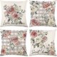 thumbnail image 1 of high quality Spring Decorations for Home - Spring Pillow Covers 18x18, Outdoor Pillow Covers Spring Farmhouse Throw Pillow Cover Garden Linen Cushion, 1 of 5