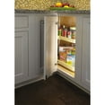 thumbnail image 5 of Rev-A-Shelf 6472-32-15-52 32-Inch Polymer Kidney 2-Shelf Lazy Susan, Almond, 5 of 10