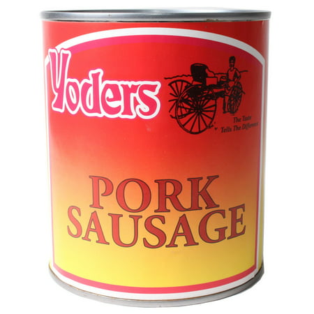 Yoders Canned Pork Sausage, 28 Ounces