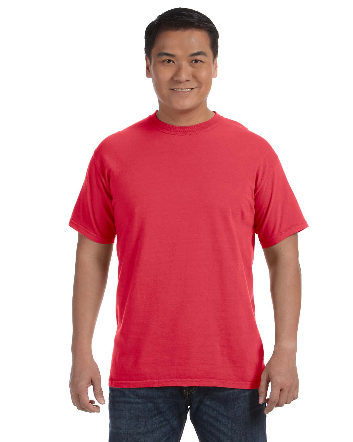 Ringspun Garment-Dyed T-Shirt 2XL Comfort Colors Ladies 4.8 Oz Watermelon