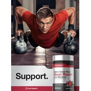 Nitric Oxide Beet Root Capsules for Men and Women | With Nitrates | 180 Count | by Horbaach