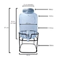 thumbnail image 3 of Garrafón Dispensador 5 Lts Vidrio C/Base De Metal Top Choice Top Choice Top Choice 5 lts, 3 of 5