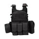 thumbnail image 2 of C táctico militar para hombres, c de , c de , c de viaje para pesca , chaqueta con múltiples Negro Baoblaze Chaleco para juegos al aire libre, 2 of 7