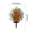 thumbnail image 3 of Ramo de Flores Artificiales de 56 Cm de Altura con Plantas Artificiales para Decoración de Jardín, Patio y Exteriores. Flores de Plástico para Patio, Jardín, Pasillo, Centro de Mesa, Decoración Del H, 3 of 6