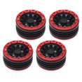 thumbnail image 3 of RC Wheel Rims Hub, Wear  Aluminum Alloy 1.9 inch RC Beadlock Wheel Hub CNC Machining Attractive  for 1/10 RC Cars for REDCAT, 3 of 8
