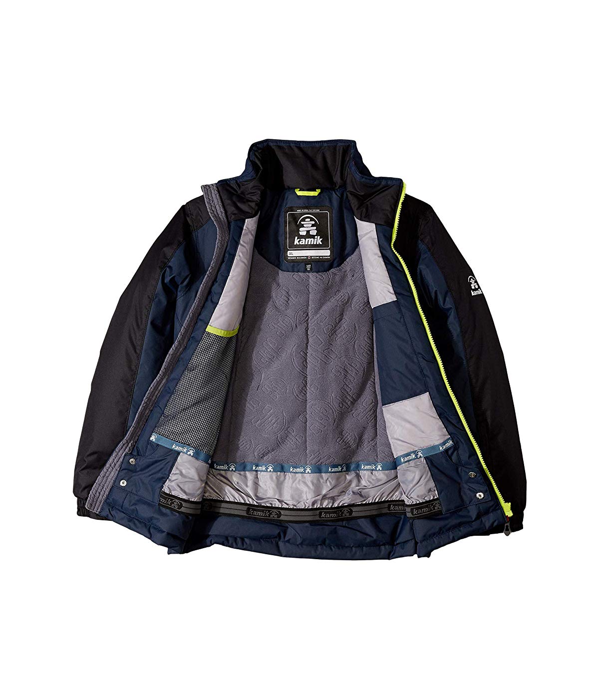 Infant//Toddler//Little Kids//Big Kids Kamik Kids Baby Boys Hudson Color Block Jacket