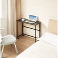 thumbnail image 4 of Folding Desk for Small Spaces - 31.5 Inches, 80*40 for Bedroom/Home Office, Black & Stable, 4 of 8