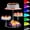 Round With LED Light, variant on Cupcake Stand, Round Cake Stand, 4 Tier Cupcakes and Cakes Comb for 8-12 Inch Cakes, Tiered Cupcake Tree Tower, Clear Dessert Display Stand for Dessert Table Wedding Birthday Party