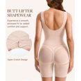 thumbnail image 4 of Body Shapewear BRABIC Waist Trainer para mujer, color beige XL, 4 of 6