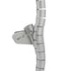thumbnail image 3 of Cable Sleeve Organizer Coiled Wire Management Winding Tube Open Type with Clip 10meter GrayDia32mm, 3 of 5