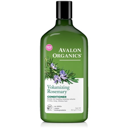 Avalon Organics Volumizing Conditioner, Rosemary 11 oz (Pack of 6)