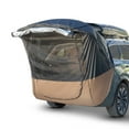 SUV Car Travel Tent, Tailgate Tent with Shade Awning for Camping, Hatchback Camping Waterproof