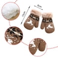 thumbnail image 4 of Fleece Thickened Warm Mittens For Boys And Girls Cute Mittens, 4 of 6