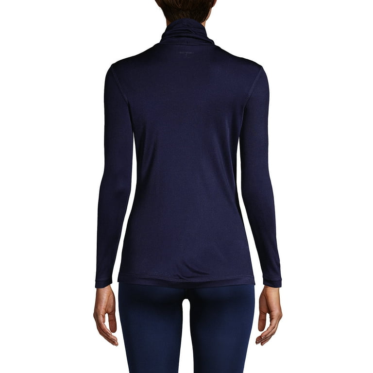 Lands end silk long underwear on sale women's