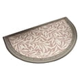 thumbnail image 1 of DOLITY Semicircle Baroque Print Bath Mat Dirt Resistant Super Soft for Bathroom E, 1 of 7