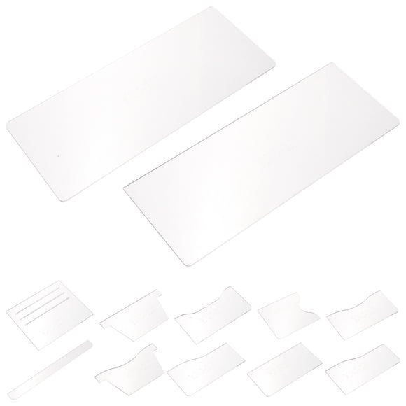 1 Set Wallet Patterns Templates Wallet Production Templates DIY Wallet Pattern Stencils