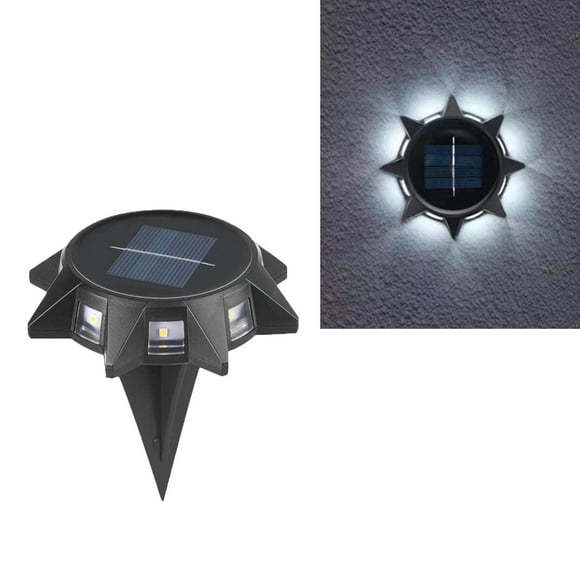 RKSTN Outdoor Lights LED Solar Lights Underground Buried Garden Roadway Outdoor Wall Lamp 8 LED Solar Lights Outdoor Garden Lights for Pathway Garden Yard Path Walkway Driveway Lawn Decor