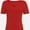 Red, variant on Long Sleeve Shirts for Women Basic Casual V Neck Tops Ribbed Slim Fitted Blouse