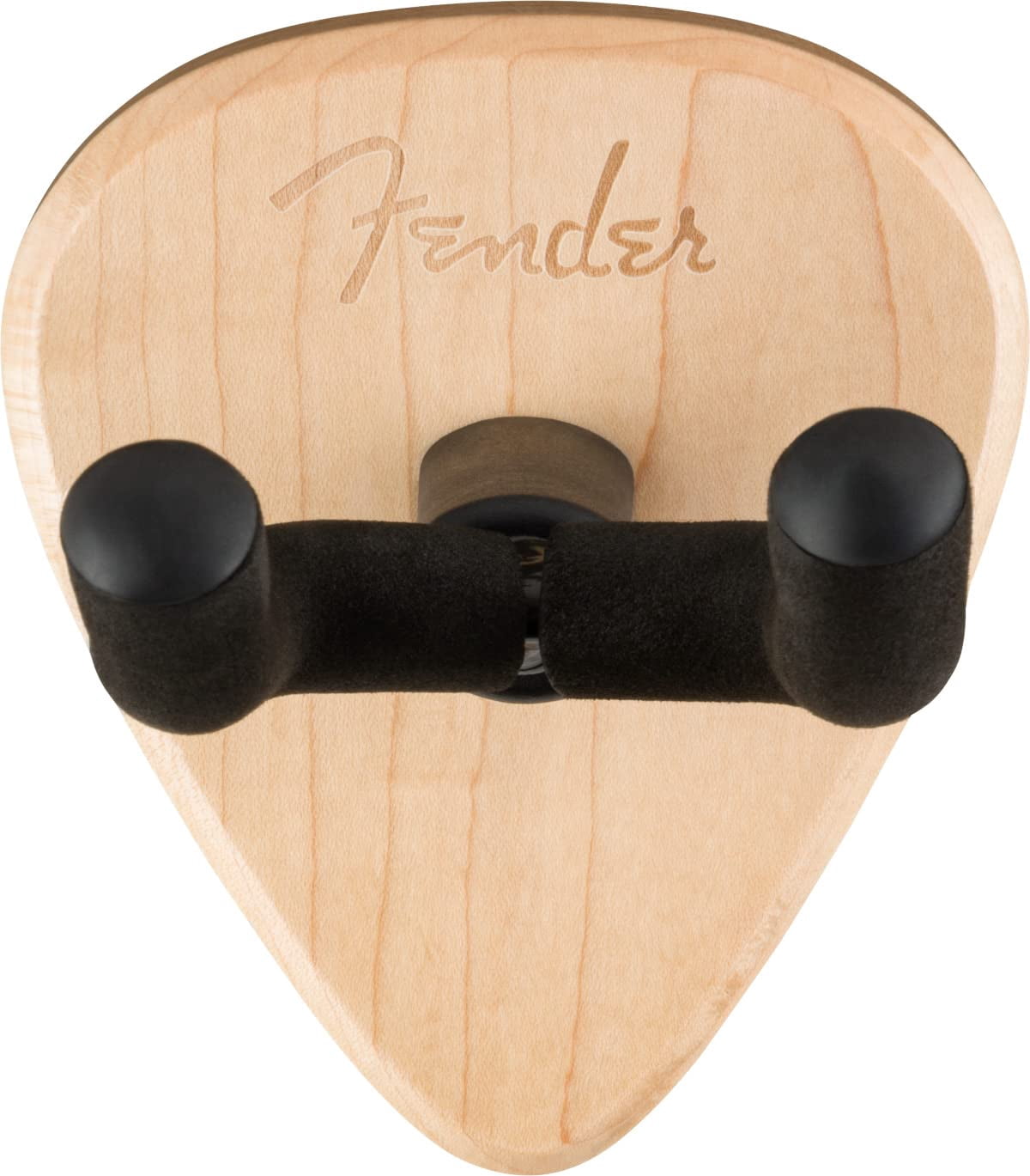 Fender 351 Guitar Wall Hanger - Maple 1 Pack Bundle FCT-2 Pro Color Clip-On Tuner