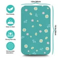 thumbnail image 5 of Washable Rubber Daisy Cute Floral Dish Drying Mats for Kitchen Counter Home Large Coffee Bar Pad Accessories and Decor for Utensils Stemware 19.5''x12'', 5 of 7