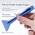 thumbnail image 3 of Dual-End ABS Gel Nail Polish Scraper – Ergonomic Cuticle Pusher, Adhesive Remover, Reusable Manicure Tool for Nail Salon, DIY Gel Removal, Home Care, 3 of 6