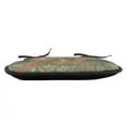 thumbnail image 3 of Floral Chair Seating Cushion Set of 2, Hand Drawn Exotic Big Leaves and Flowers Garden Art, Seat Pads for Office with Anti-slip Backing, 16"x16", Sepia Multicolor, by Ambesonne, 3 of 7