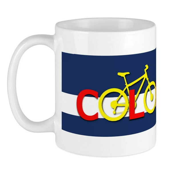 Cafepress Colorado Mountain Bike Mugs Unique Coffee Mug Coffee Cup Cafepress Walmart Com Walmart Com