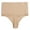 Beige Mid Waist, variant on MISS MOLY Women Waist Cincher Girdle Tummy Control Thong Panties Panty Slimmer Body Shaper