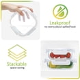 thumbnail image 5 of 12-Pack Glass Meal Prep Containers, Glass Food Storage Containers with Locking Lids - Microwave, Oven and Freezer Friendly, 5 of 5