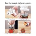 thumbnail image 4 of Latas De Acero Inoxidable Con Llavero Abridor De Botellas Herramienta De Cocina Manual Ajustable 2-3,7 Pulgadas Abridores De Tapa Minnieouse HA044917-02, 4 of 6